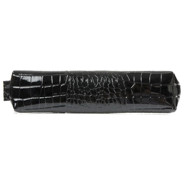5401-61 Bodensee Pencil Pouch with Zip Croco Black